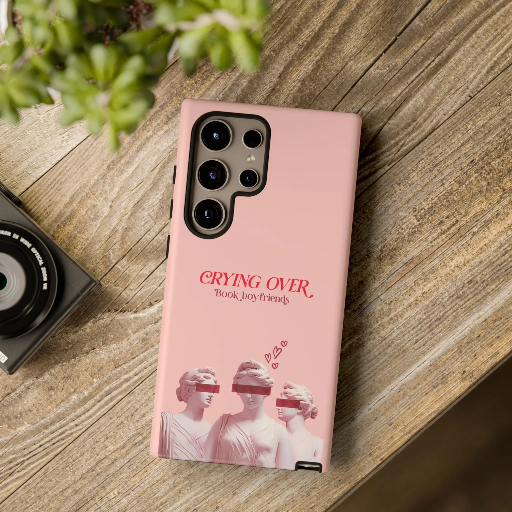 Crying Over Book Boyfriends! Phone Case