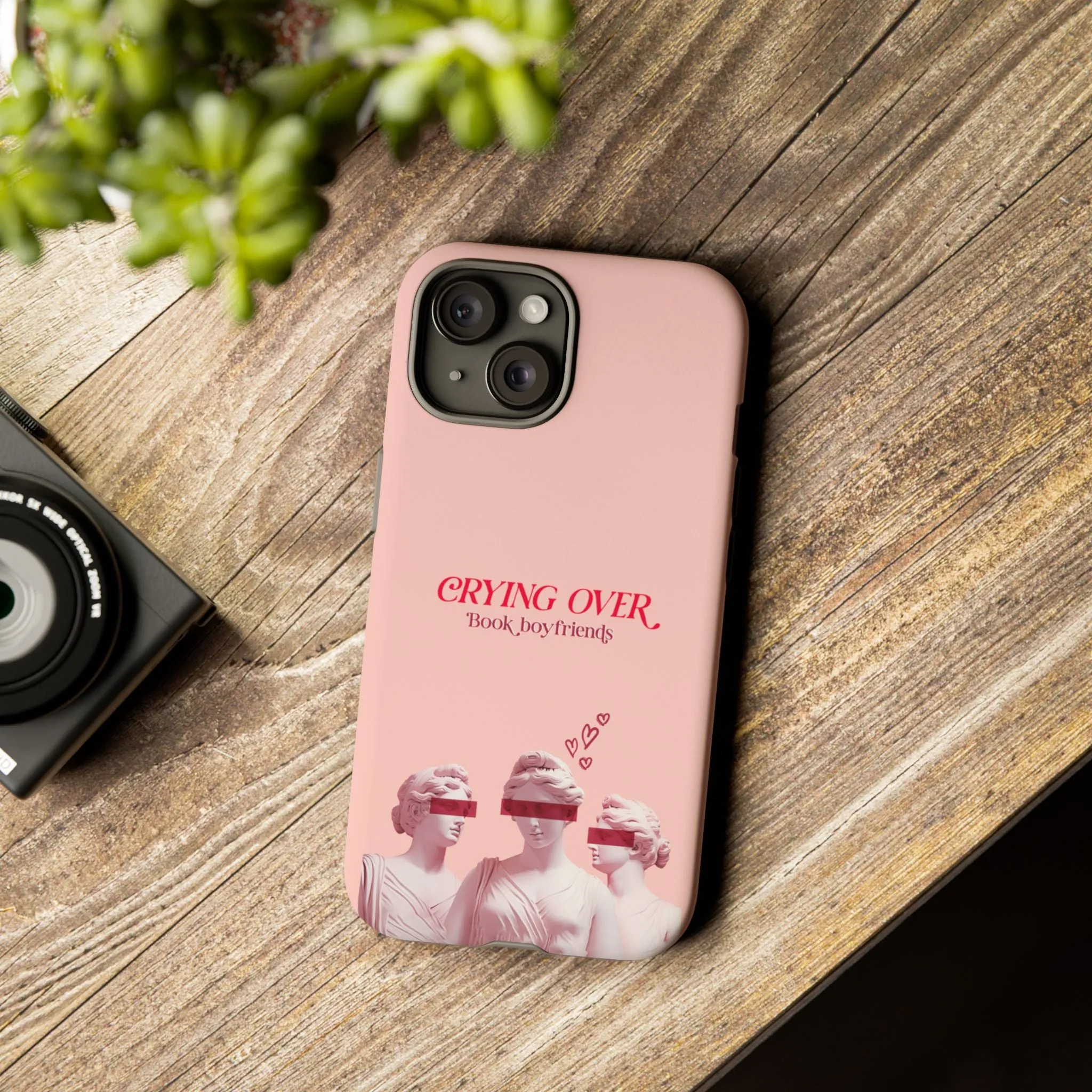Crying Over Book Boyfriends! Phone Case