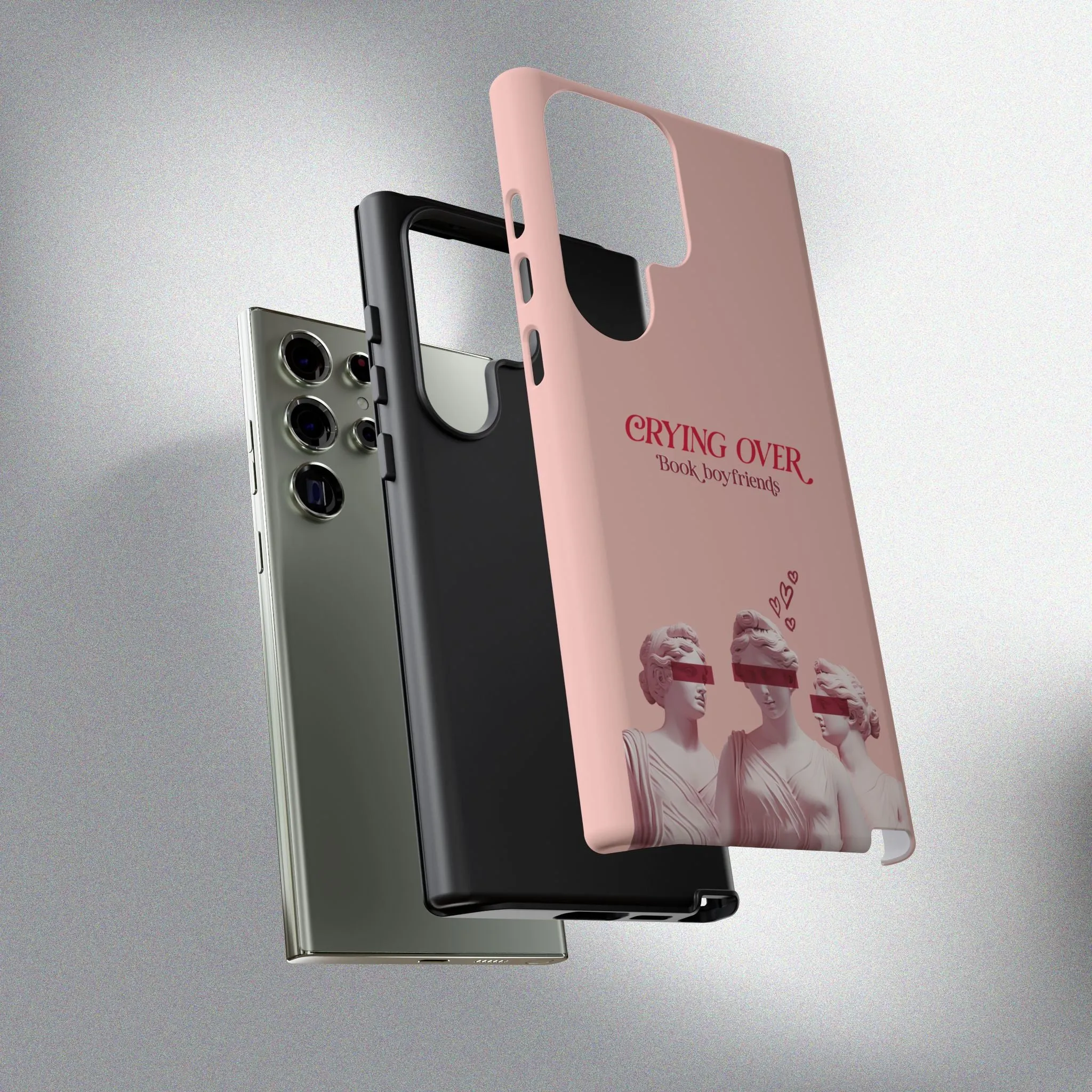 Crying Over Book Boyfriends! Phone Case
