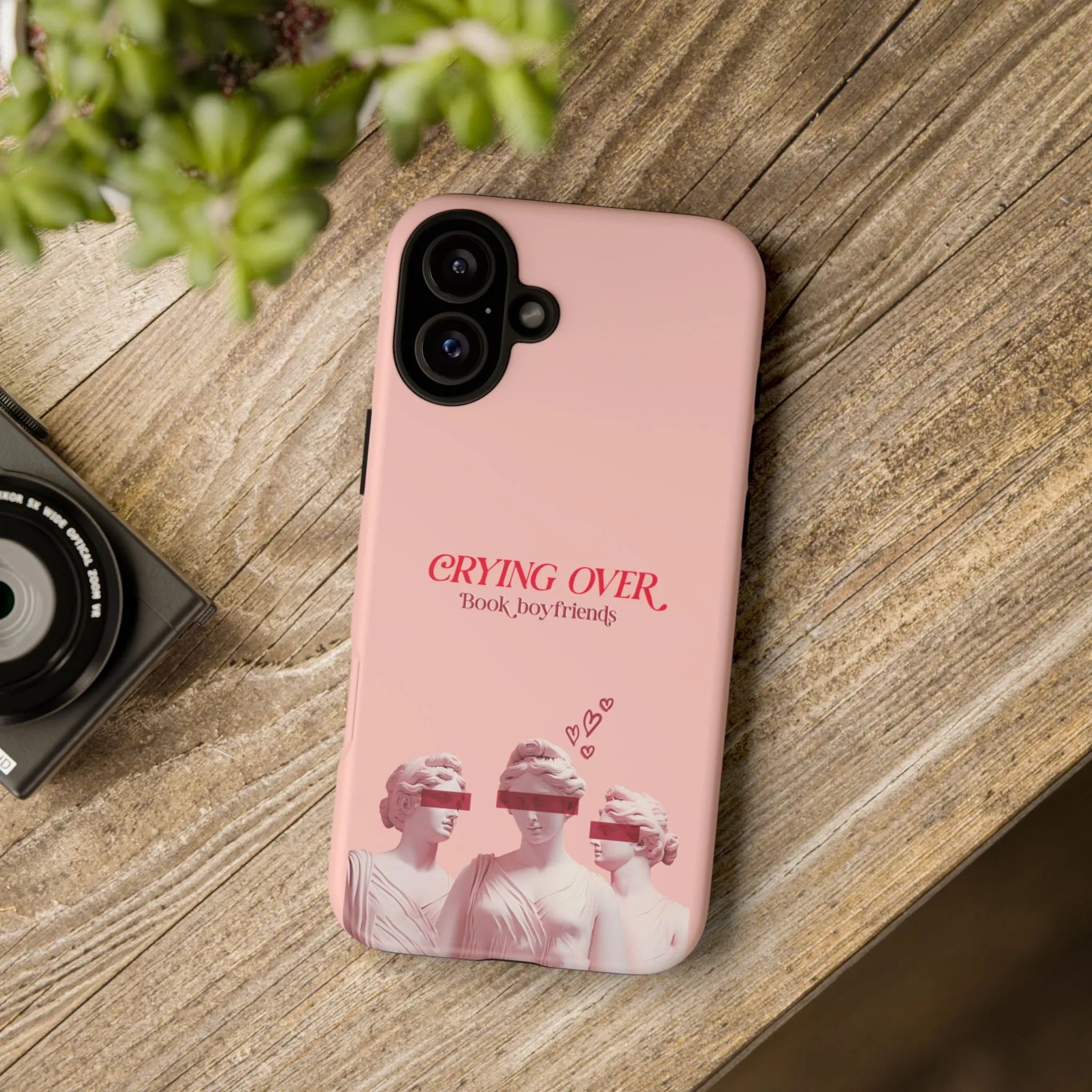 Crying Over Book Boyfriends! Phone Case