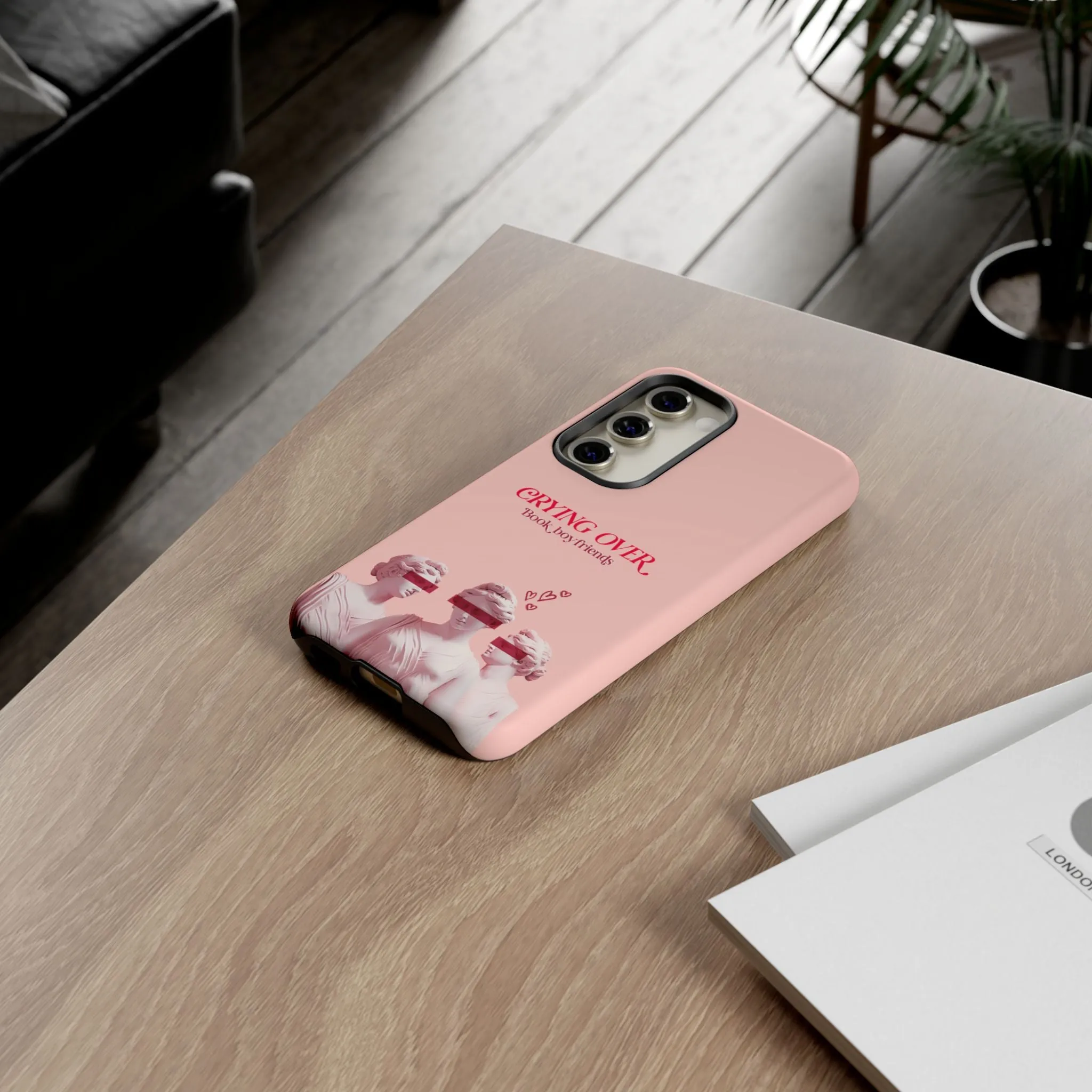 Crying Over Book Boyfriends! Phone Case