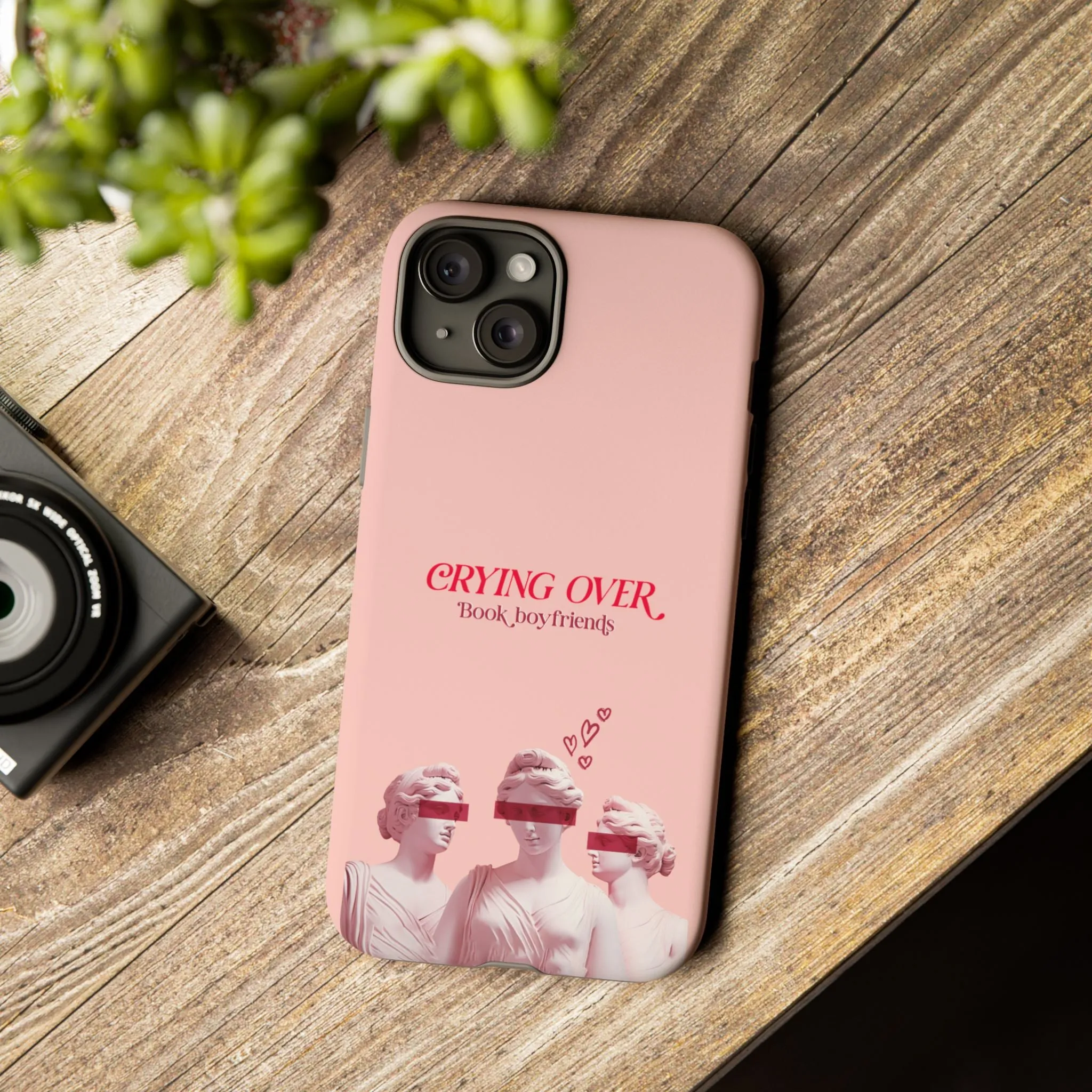 Crying Over Book Boyfriends! Phone Case