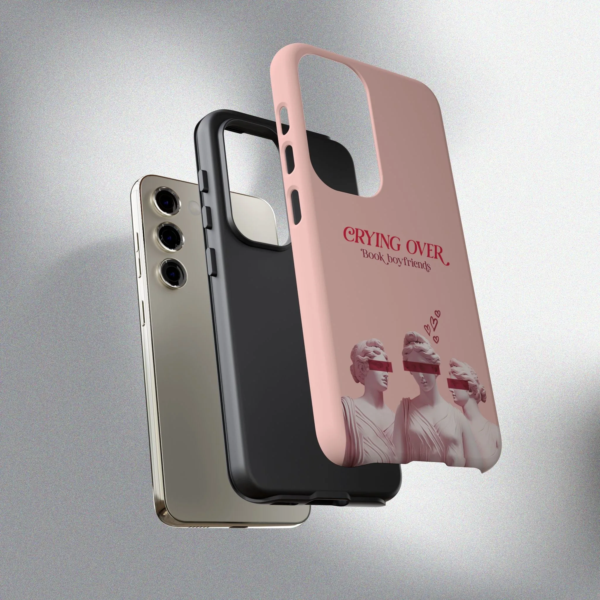Crying Over Book Boyfriends! Phone Case