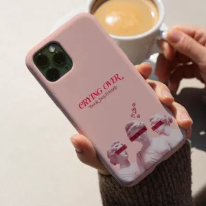 Crying Over Book Boyfriends! Phone Case
