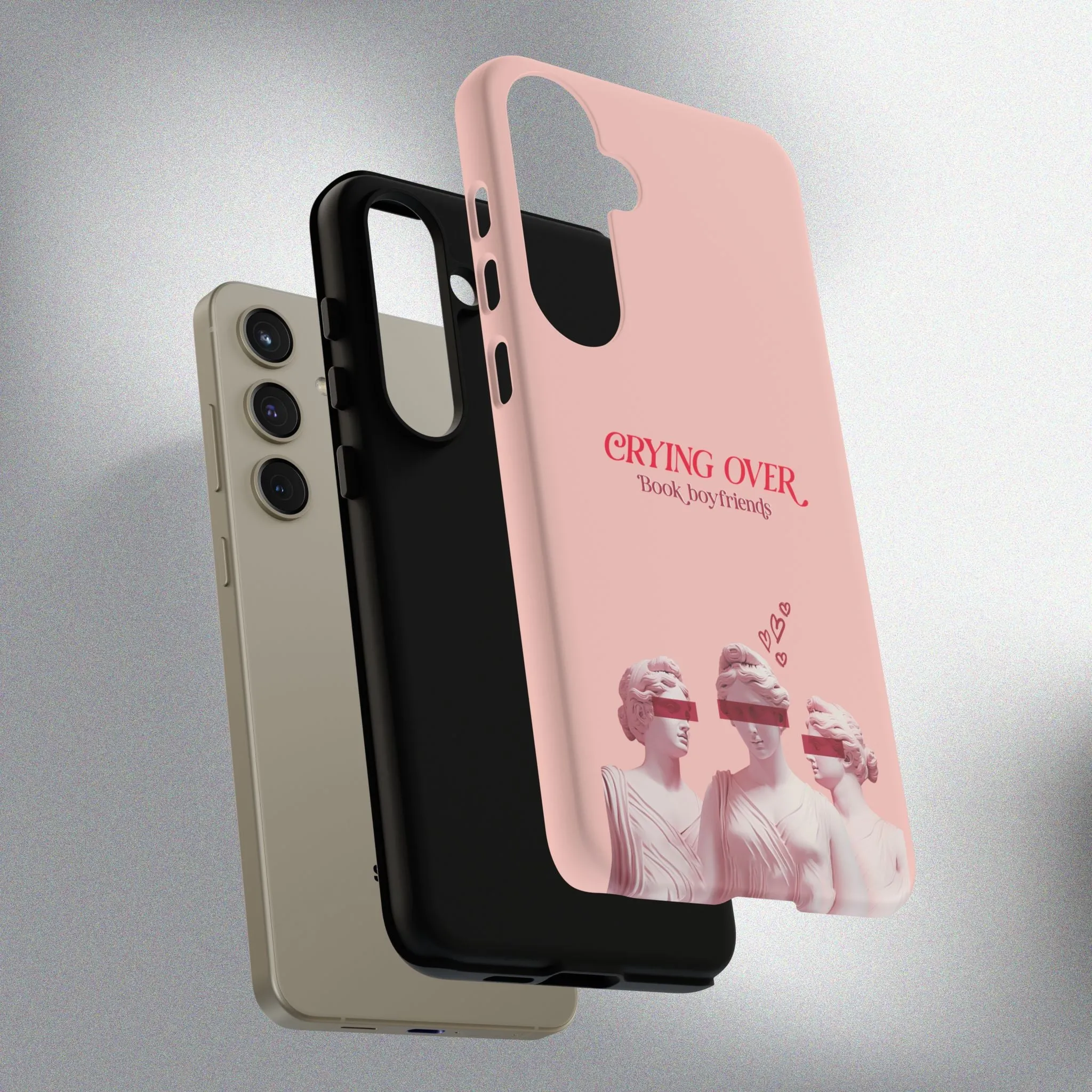 Crying Over Book Boyfriends! Phone Case