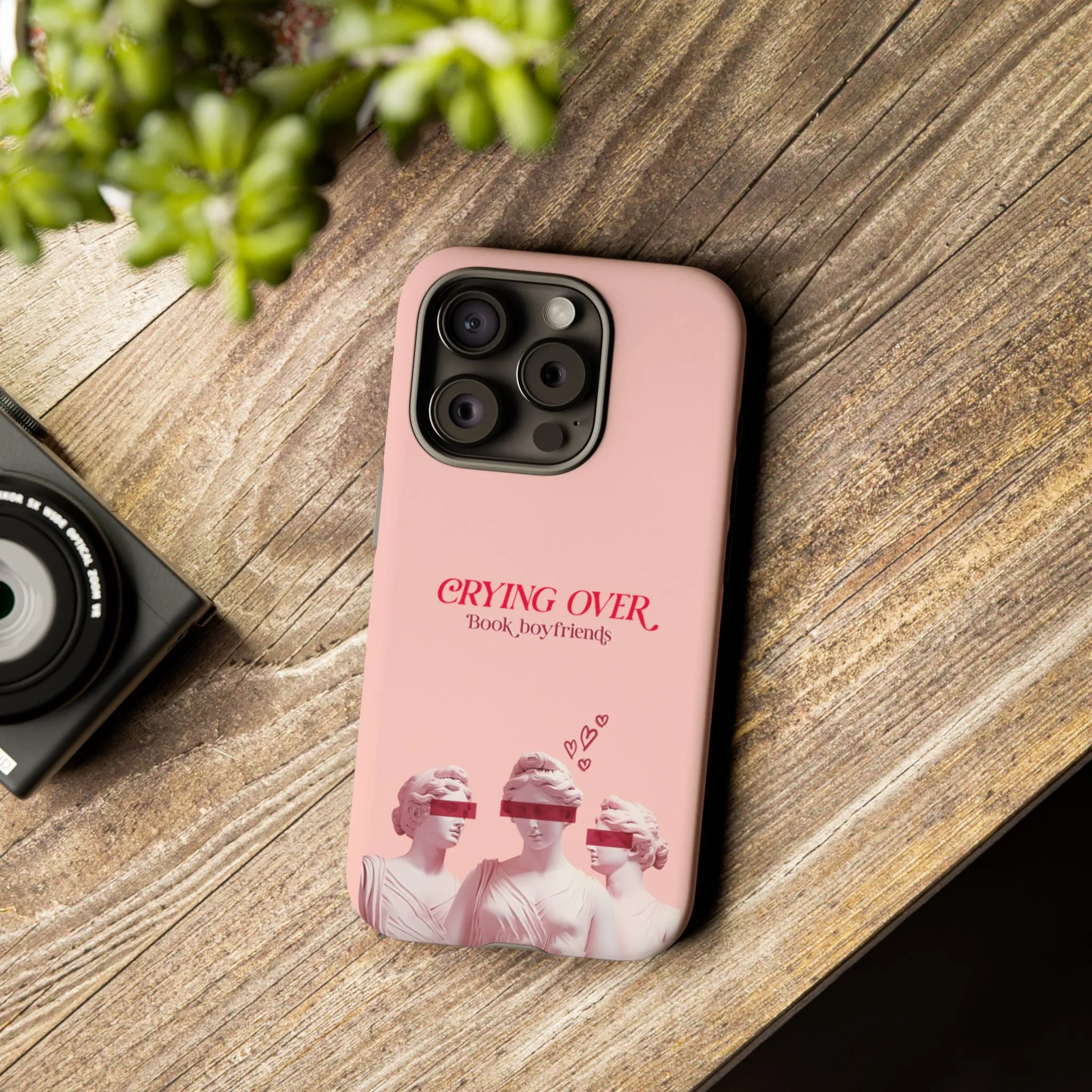 Crying Over Book Boyfriends! Phone Case
