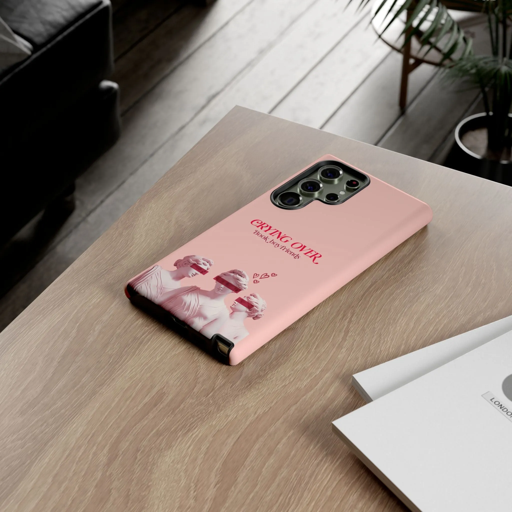 Crying Over Book Boyfriends! Phone Case