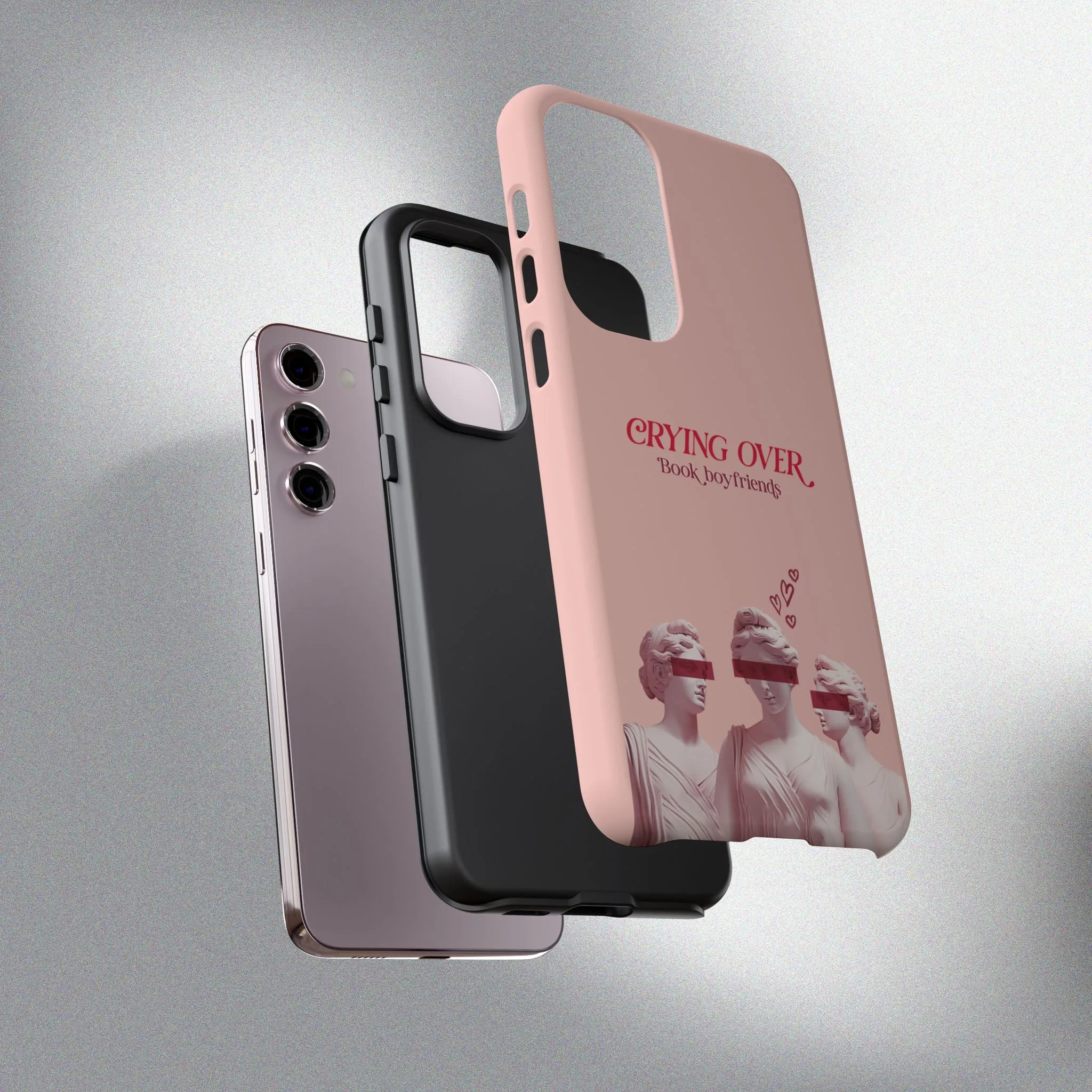 Crying Over Book Boyfriends! Phone Case