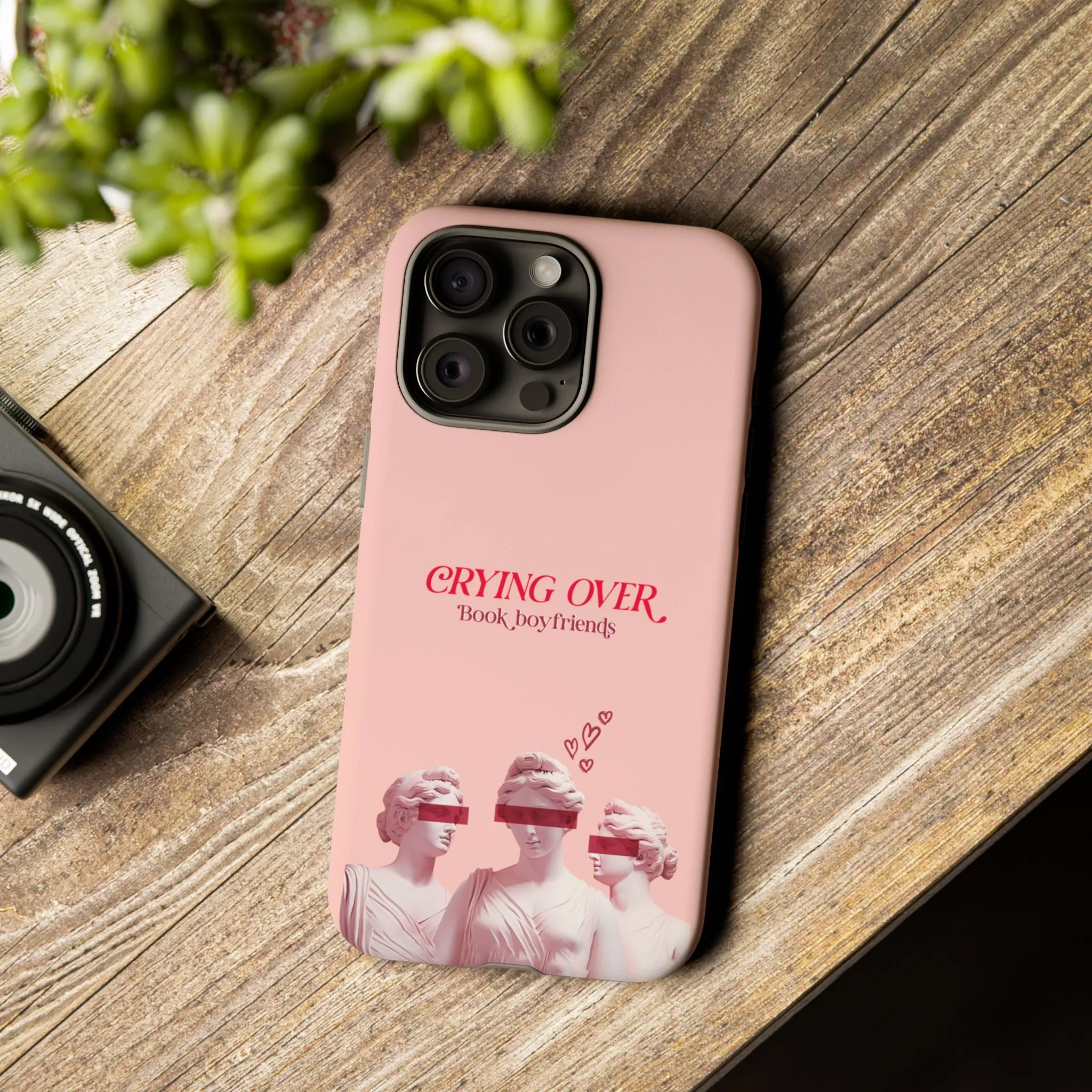 Crying Over Book Boyfriends! Phone Case