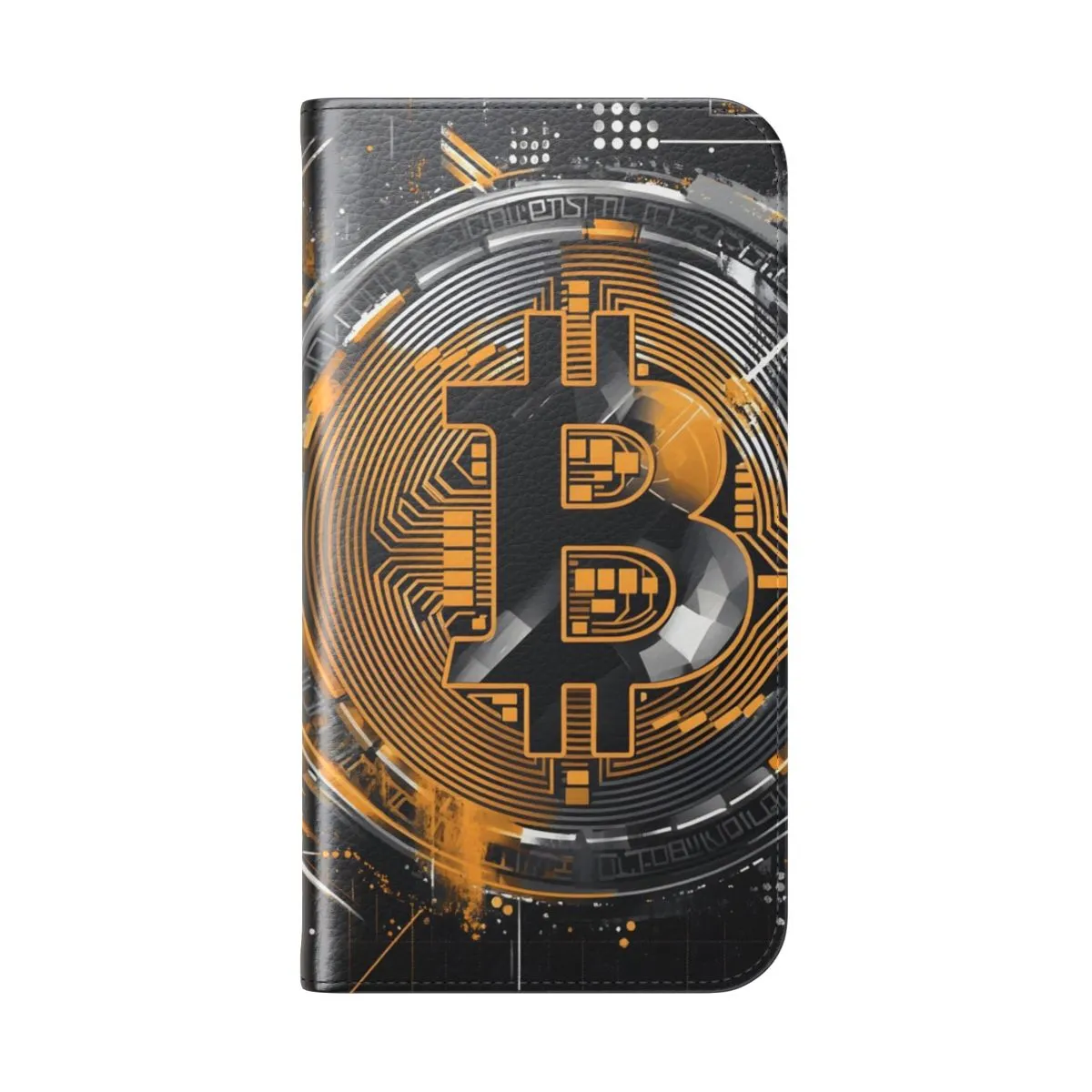Cryptocurrency Enthusiast's Flip Cover Phone Case