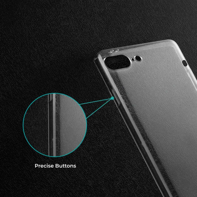 Crystal Clear Hard Back Anti-Yellowing Phone Case For Apple iPhone 7 Plus