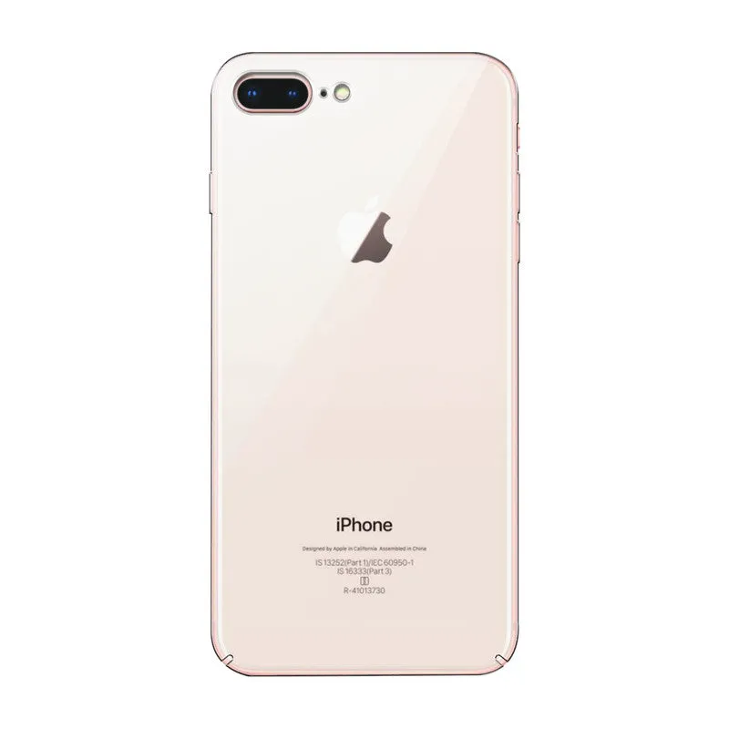Crystal Clear Hard Back Anti-Yellowing Phone Case For Apple iPhone 7 Plus