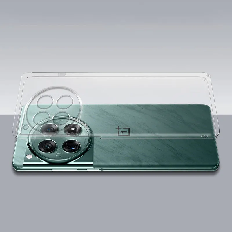 Crystal Clear Hard Back Anti-Yellowing Phone Case For OnePlus 12R 5G