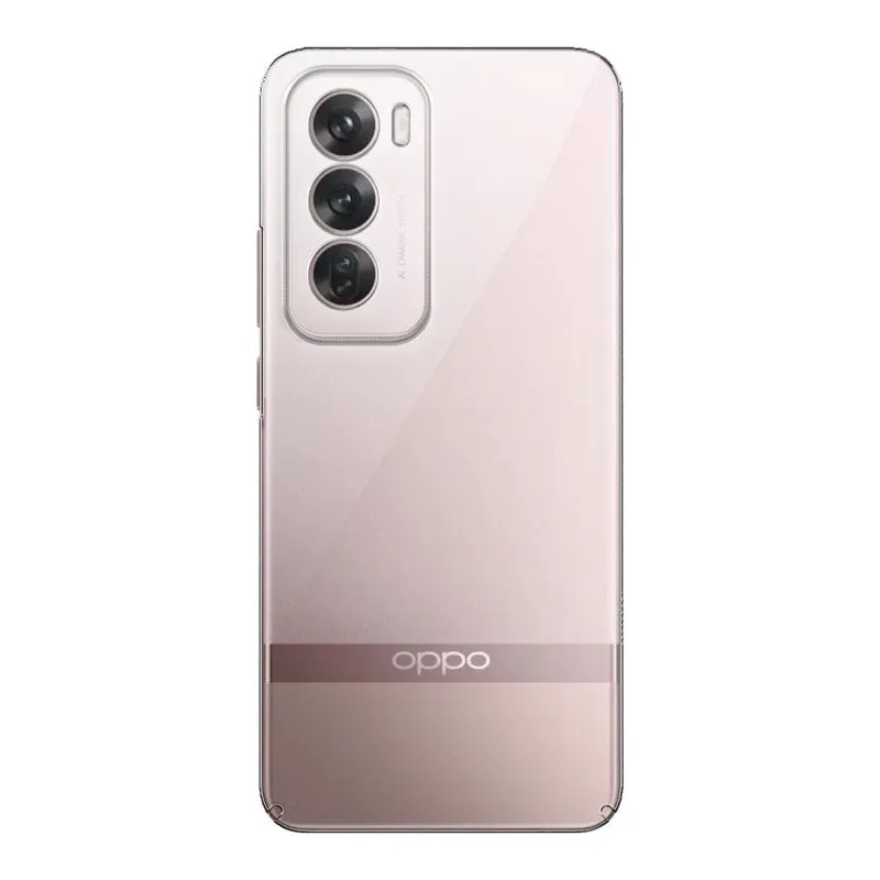 Crystal Clear Hard Back Anti-Yellowing Phone Case For Oppo Reno 12 5G