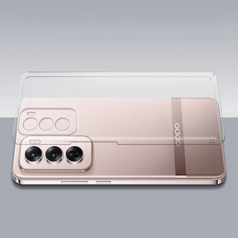 Crystal Clear Hard Back Anti-Yellowing Phone Case For Oppo Reno 12 5G