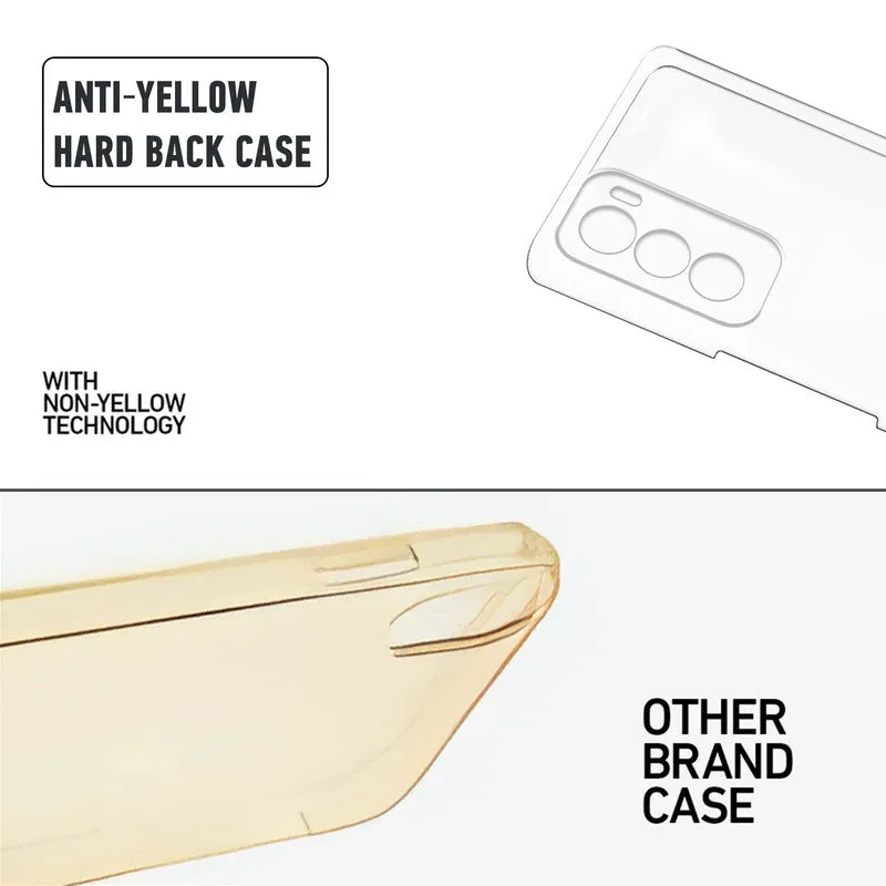 Crystal Clear Hard Back Anti-Yellowing Phone Case For Oppo Reno 12 5G
