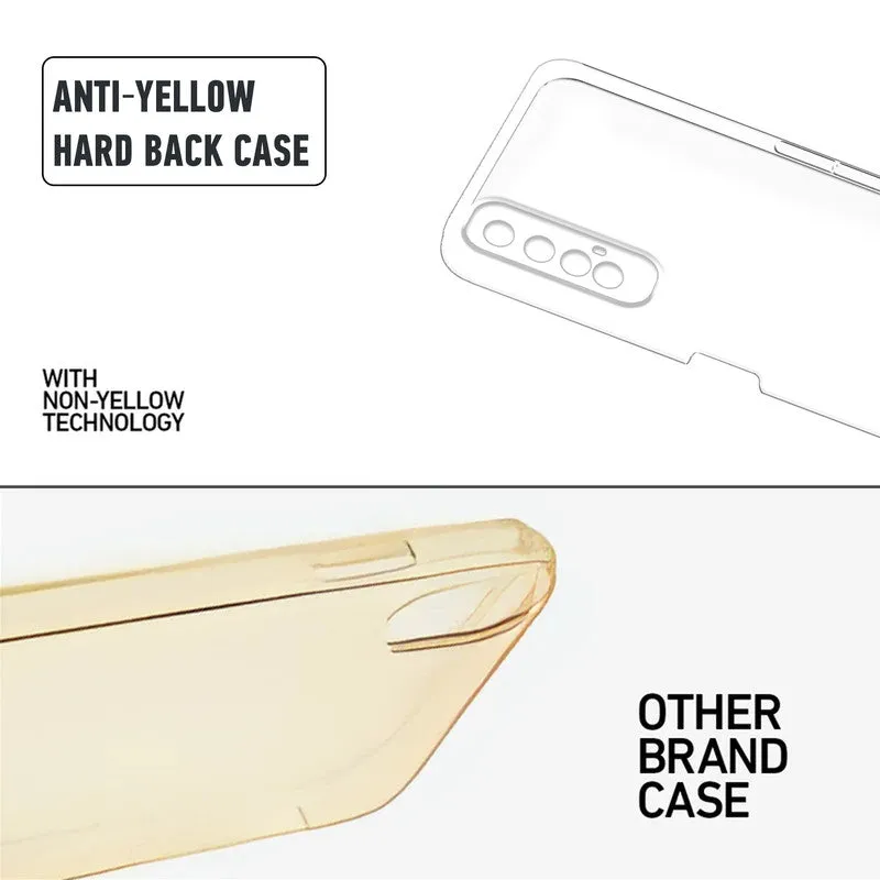 Crystal Clear Hard Back Anti-Yellowing Phone Case For Realme 7