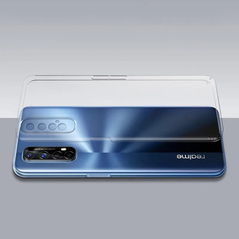 Crystal Clear Hard Back Anti-Yellowing Phone Case For Realme 7