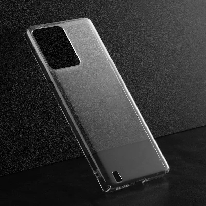 Crystal Clear Hard Back Anti-Yellowing Phone Case For Realme C31