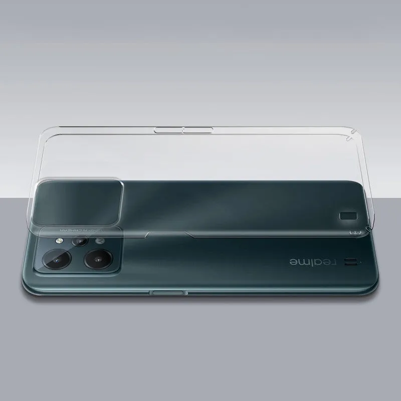 Crystal Clear Hard Back Anti-Yellowing Phone Case For Realme C31