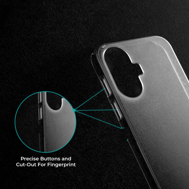 Crystal Clear Hard Back Anti-Yellowing Phone Case For Realme Narzo N55