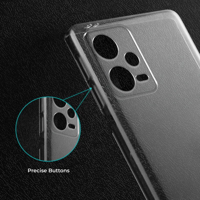Crystal Clear Hard Back Anti-Yellowing Phone Case For Redmi Note 12 Pro Plus 5G