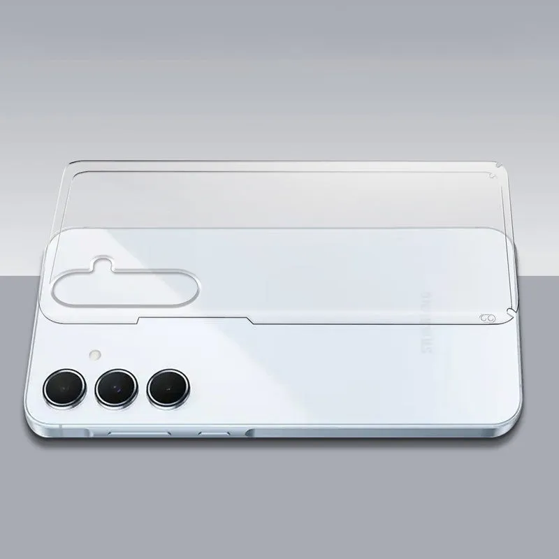 Crystal Clear Hard Back Anti-Yellowing Phone Case For Samsung A55 5G