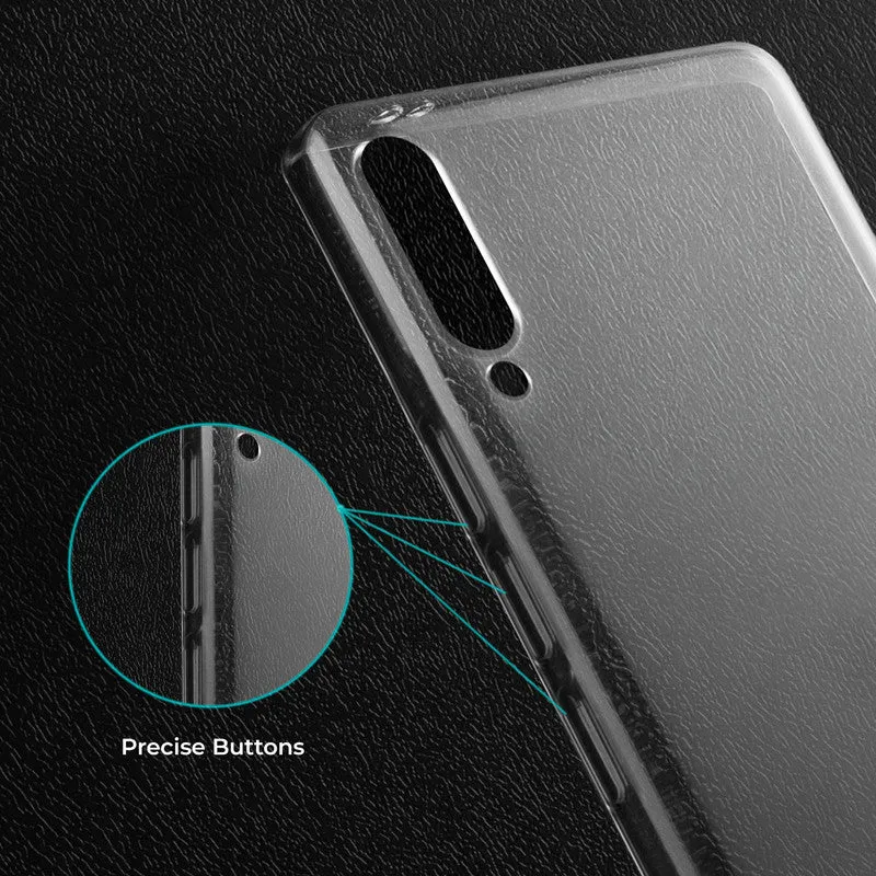 Crystal Clear Hard Back Anti-Yellowing Phone Case For Samsung A70