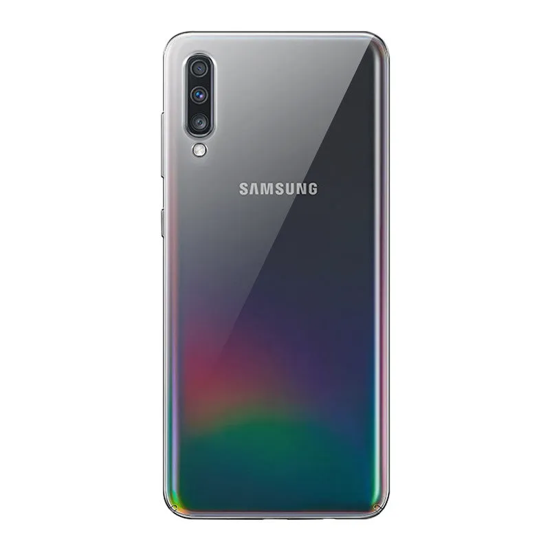 Crystal Clear Hard Back Anti-Yellowing Phone Case For Samsung A70