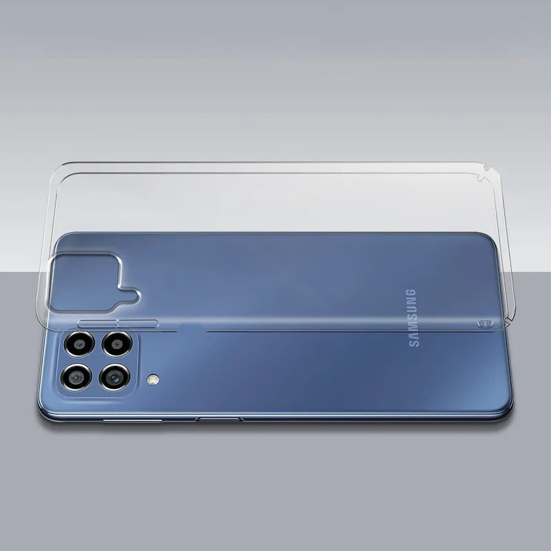 Crystal Clear Hard Back Anti-Yellowing Phone Case For Samsung F62