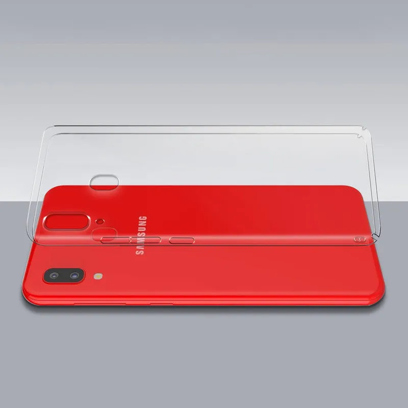 Crystal Clear Hard Back Anti-Yellowing Phone Case For Samsung M10s