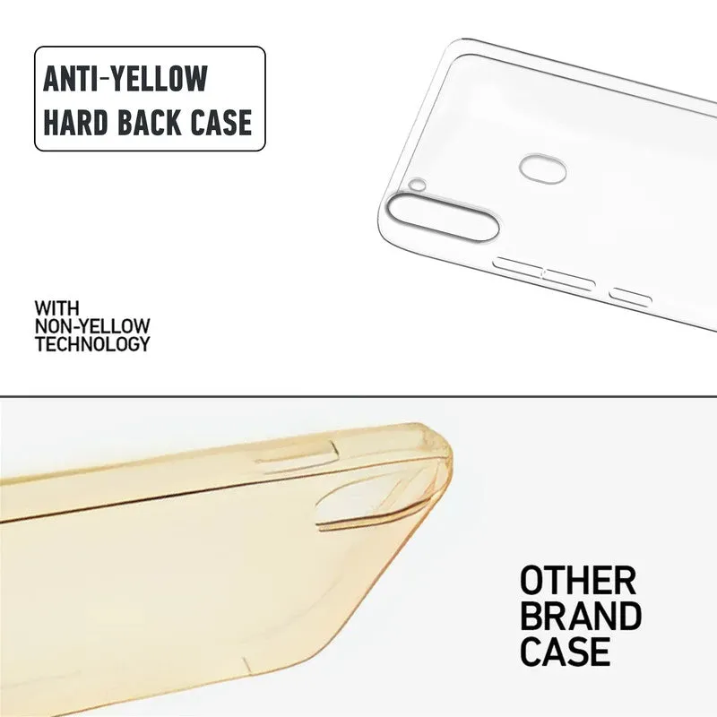 Crystal Clear Hard Back Anti-Yellowing Phone Case For Samsung M11