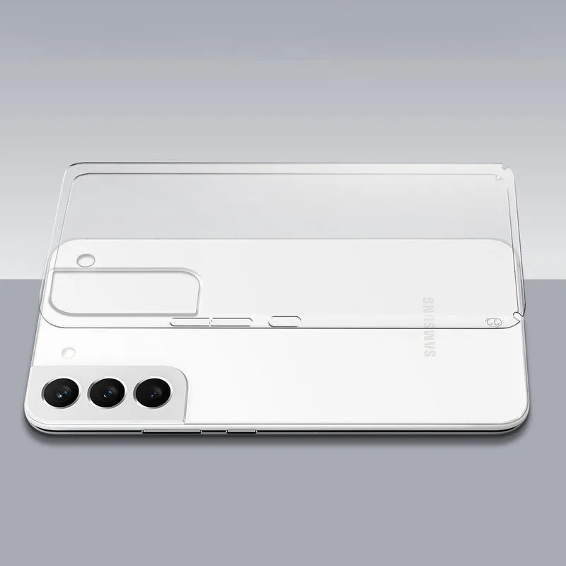 Crystal Clear Hard Back Anti-Yellowing Phone Case For Samsung S22 Plus
