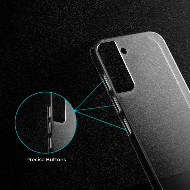 Crystal Clear Hard Back Anti-Yellowing Phone Case For Samsung S22 Plus