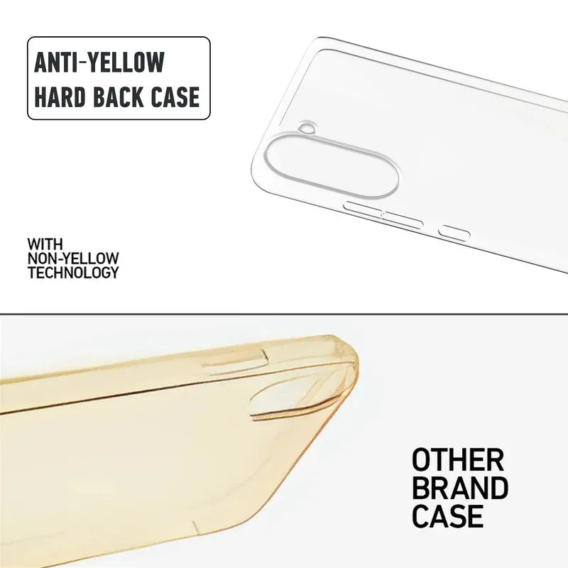 Crystal Clear Hard Back Anti-Yellowing Phone Case For Vivo Y28e 5G