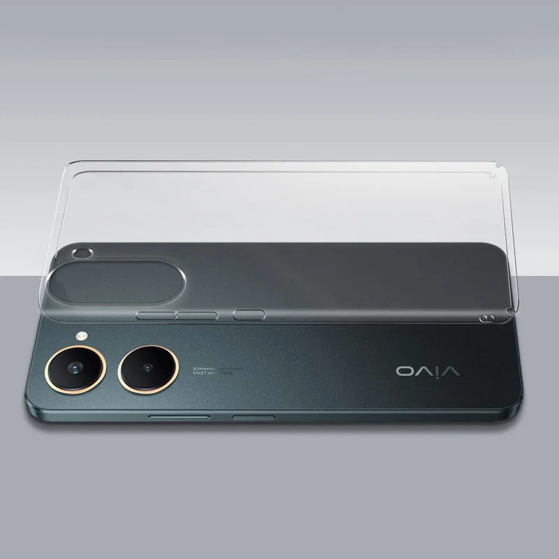 Crystal Clear Hard Back Anti-Yellowing Phone Case For Vivo Y28e 5G