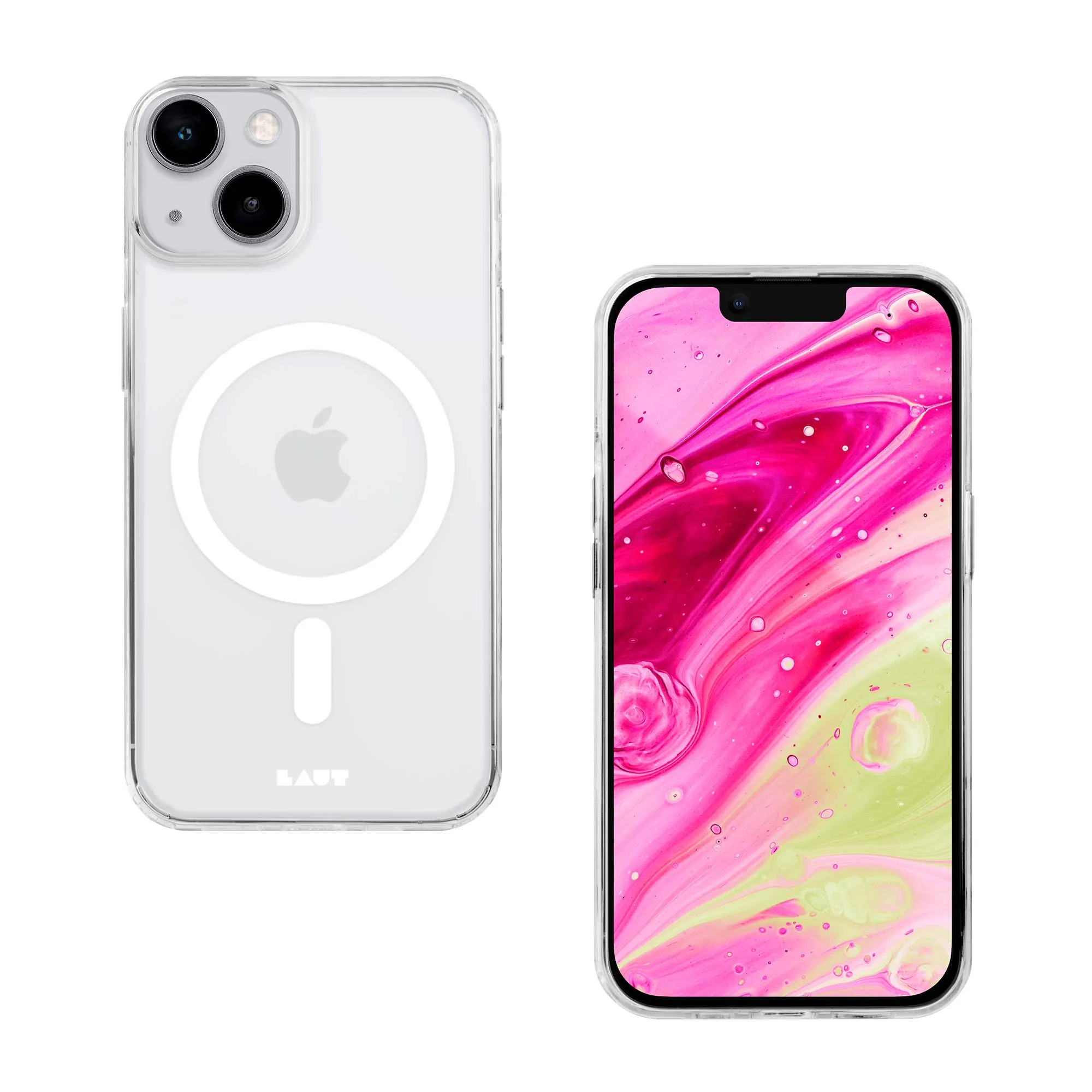 CRYSTAL-M case Compatible with MagSafe for iPhone 14 Series
