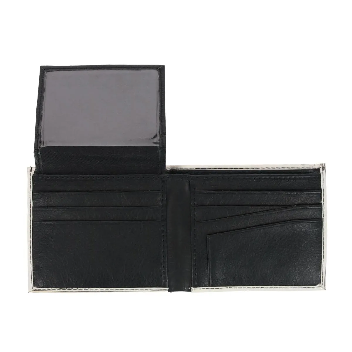 CTM® Men's World Map Bifold Wallet