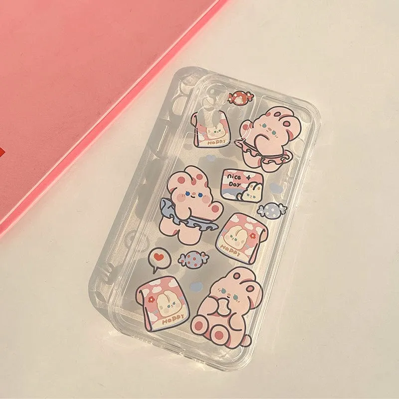 Cute Animated Cartoon Phone Case Variety