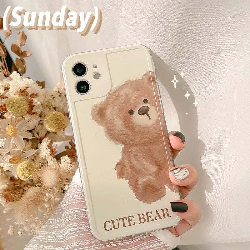 Cute Animated Cartoon Phone Case Variety