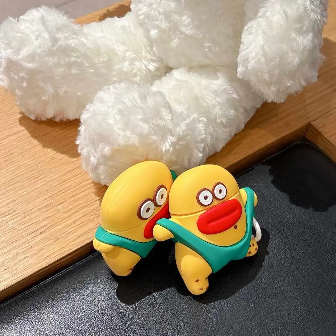 Cute Cartoon 3D Silicon Airpod Case