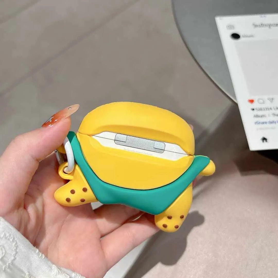 Cute Cartoon 3D Silicon Airpod Case