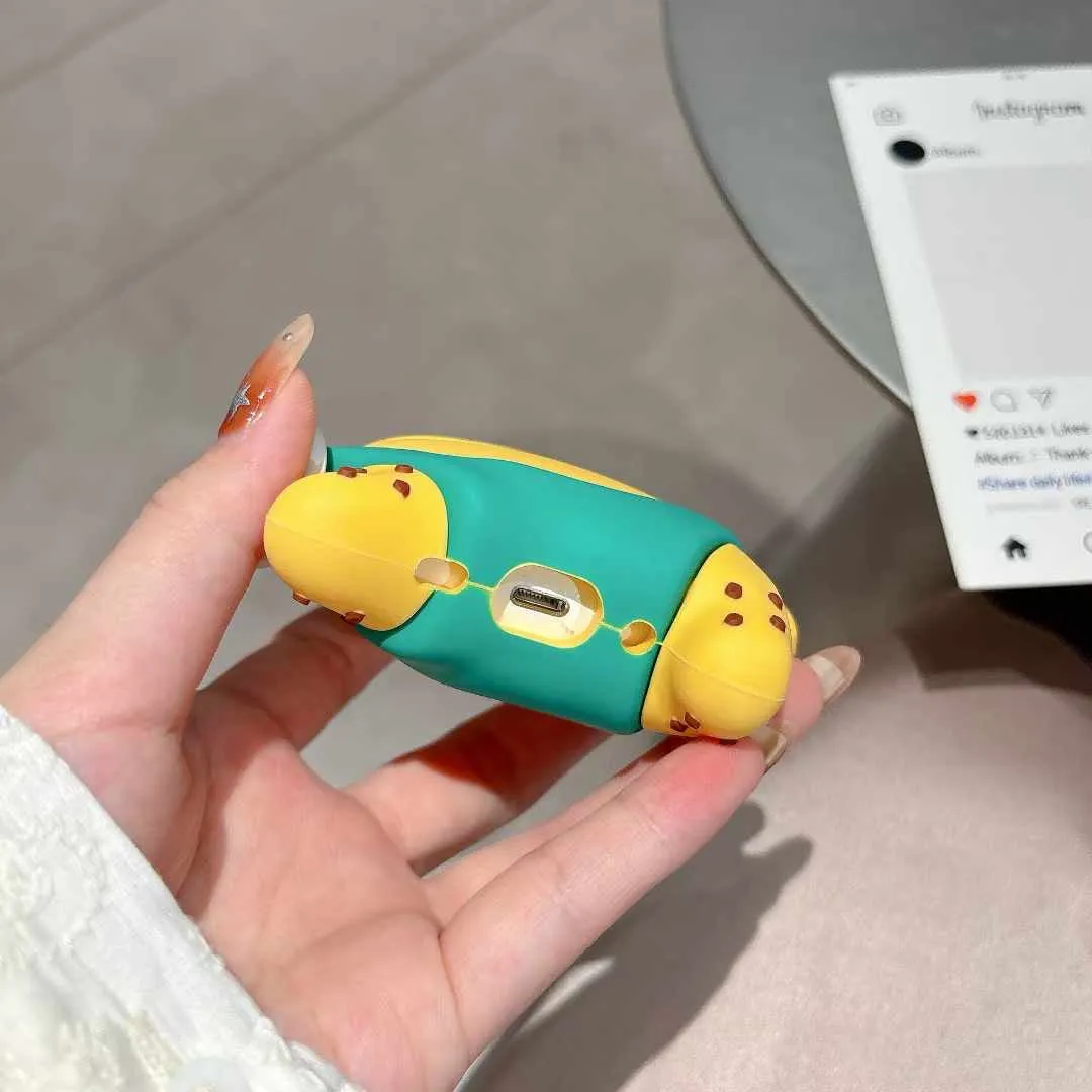 Cute Cartoon 3D Silicon Airpod Case