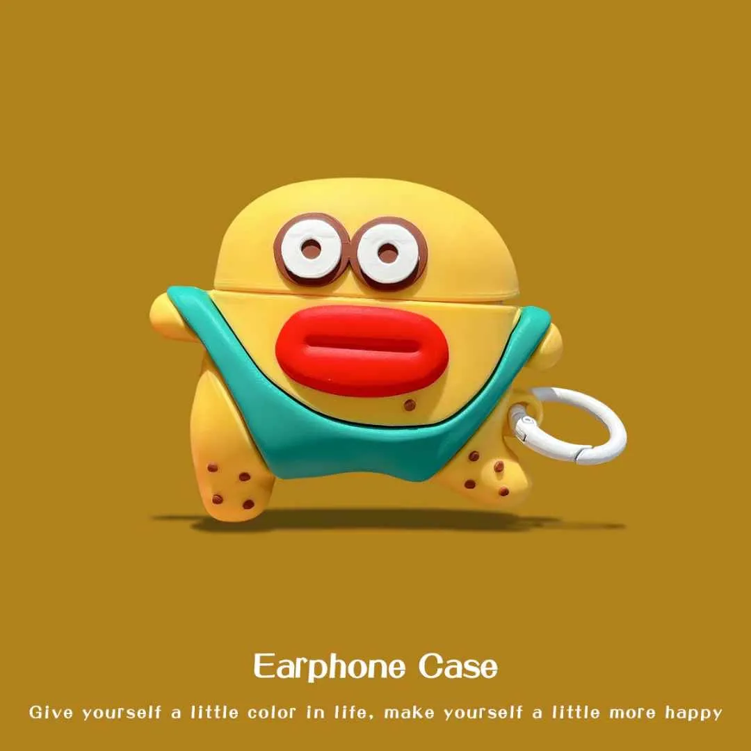 Cute Cartoon 3D Silicon Airpod Case
