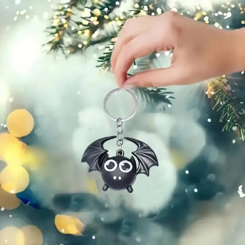 Cute Cartoon Bat Keyring