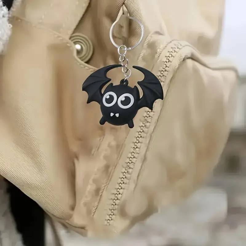 Cute Cartoon Bat Keyring