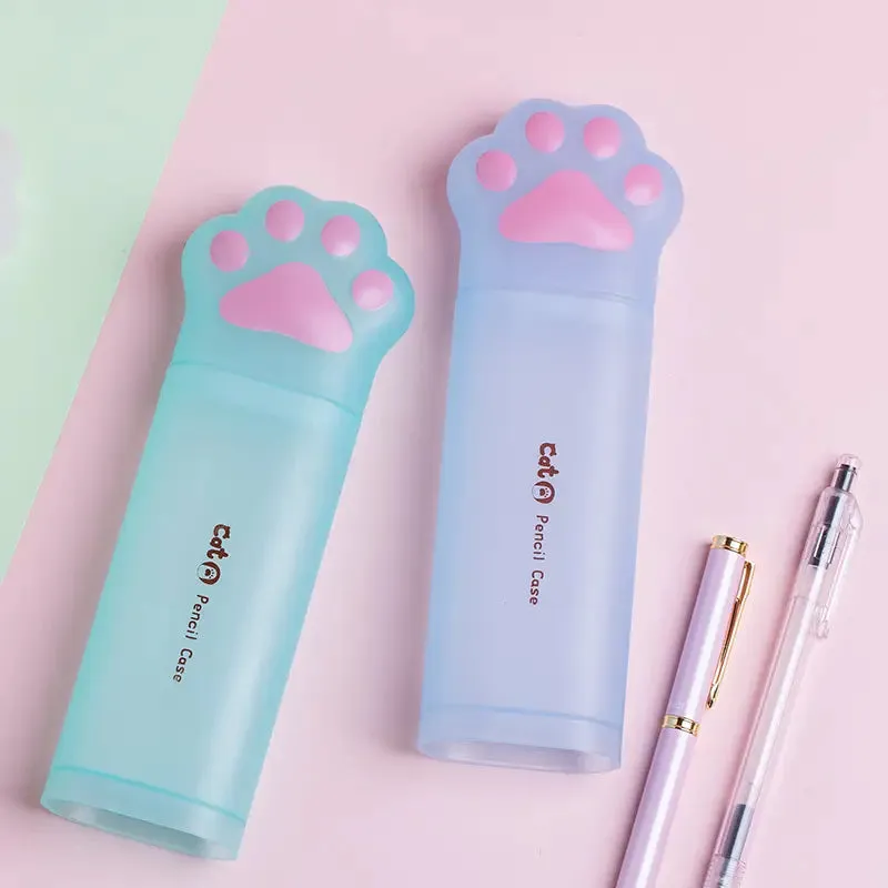 Cute Cartoon Cat Paw Pencil Case