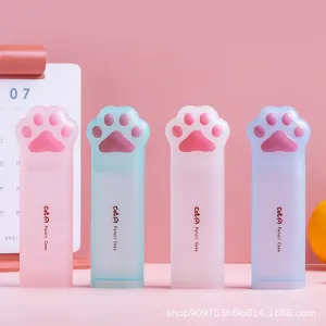 Cute Cartoon Cat Paw Pencil Case
