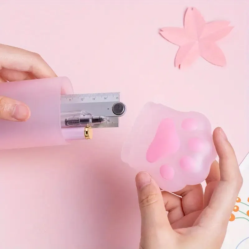 Cute Cartoon Cat Paw Pencil Case