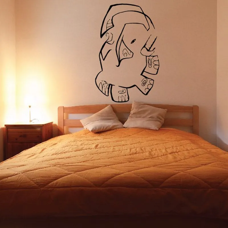 Cute Cartoon Elephant Decal
